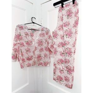 Laura Ashley Floral Pajamas